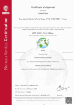 Certificat IATF 16949 Dynafond